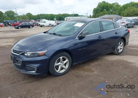 2016 Chevrolet Malibu Ls из США, поврежденный, VIN 1G1ZB5ST3GF251293
